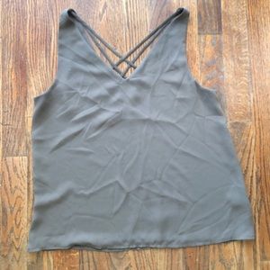 EXPRESS cross back tank